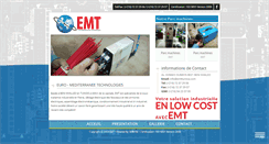 Desktop Screenshot of emttunisia.com