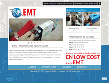 Tablet Screenshot of emttunisia.com